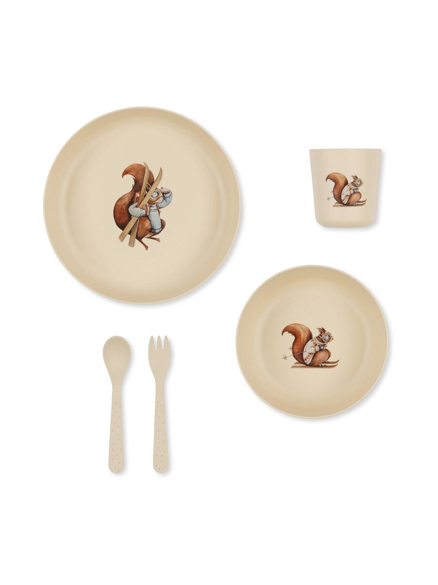 Spisesæt fra Konges Sløjd - Val D'isere