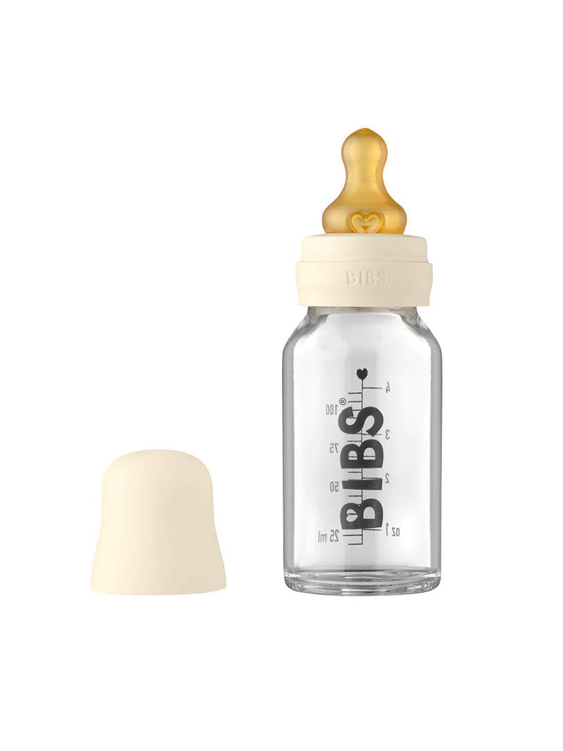 Sutteflaske (110ml) fra BIBS - Ivory