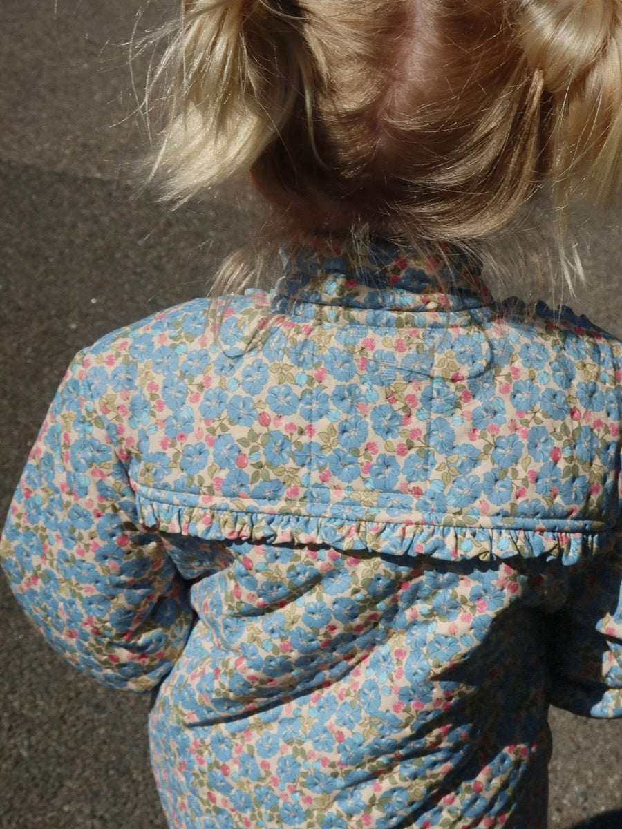 Termojakke med fleece fra Konges Sløjd - Fleur Rosier bag.