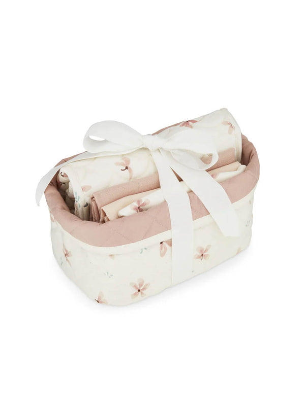 Babygavesæt fra Cam Cam - Windflower Creme