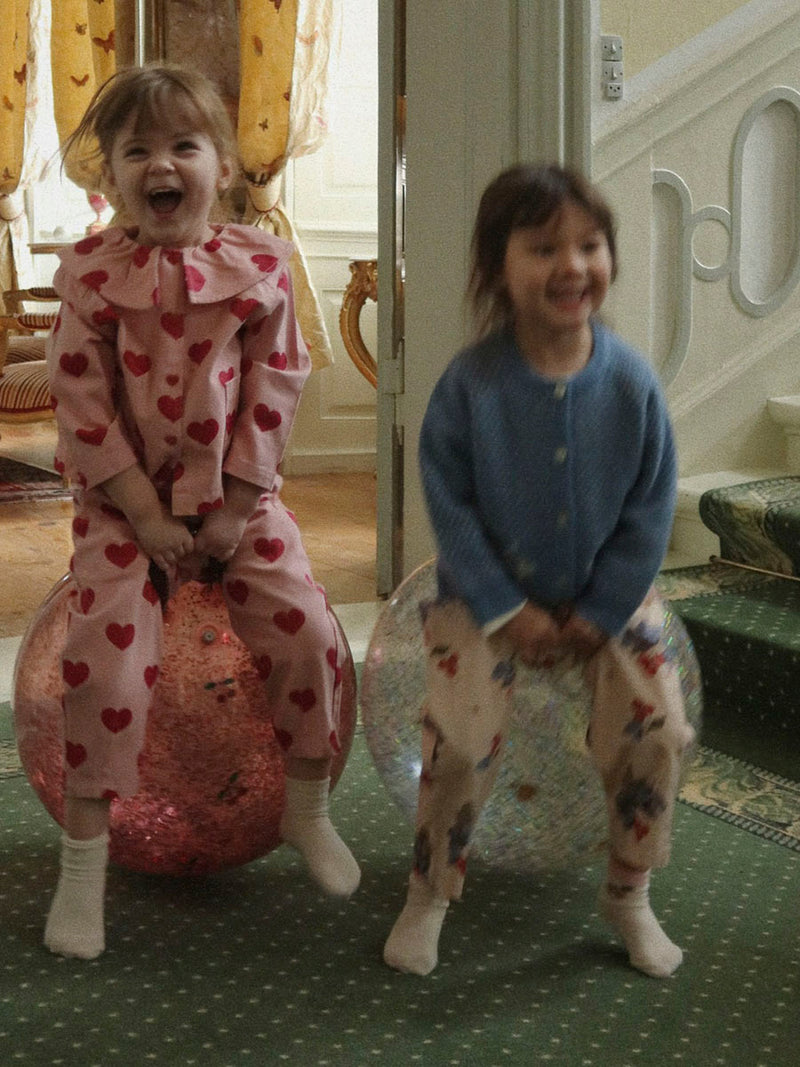 Kæmpe hoppebold med håndtag fra Konges Sløjd - Lemon.