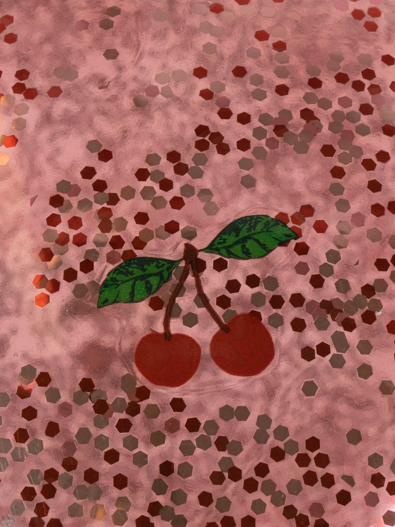 Kæmpe hoppebold med håndtag fra Konges Sløjd - glitter