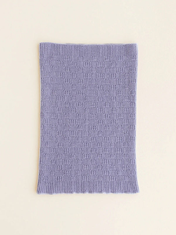 Halsedisse i merino uld fra Hvid Knitware - Lilac,