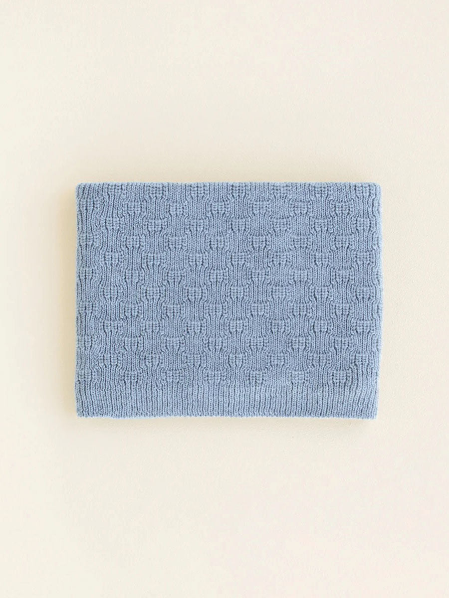 Halsedisse i merino uld fra Hvid Knitware - Light Blue