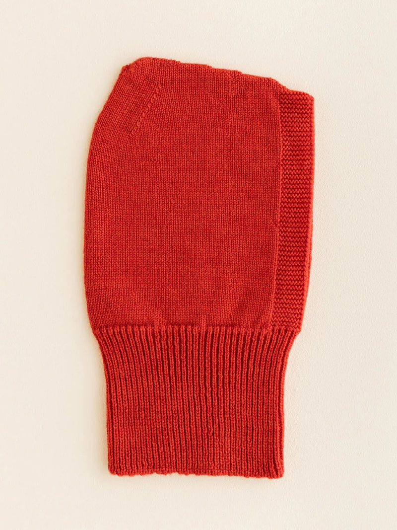 Elefanthue i merino uld fra Hvid Knitware - Red,