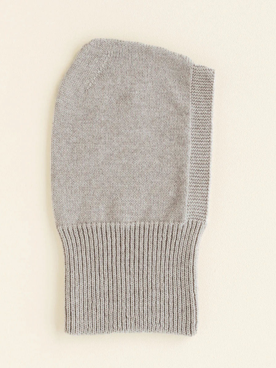 Elefanthue i merino uld fra Hvid Knitware - Pebble,