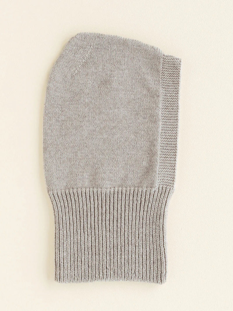 Elefanthue i merino uld fra Hvid Knitware - Pebble,