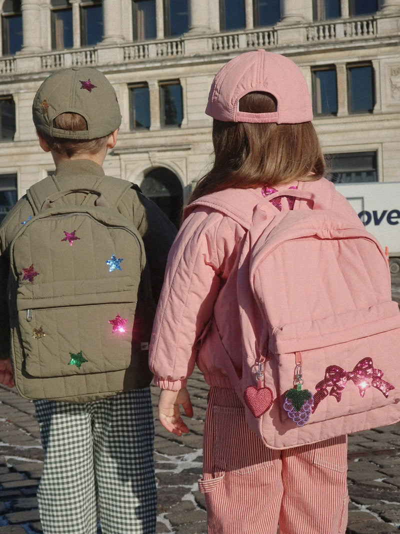 Rygsæk fra Konges Sløjd, Juno Quilted Midi,Rosette