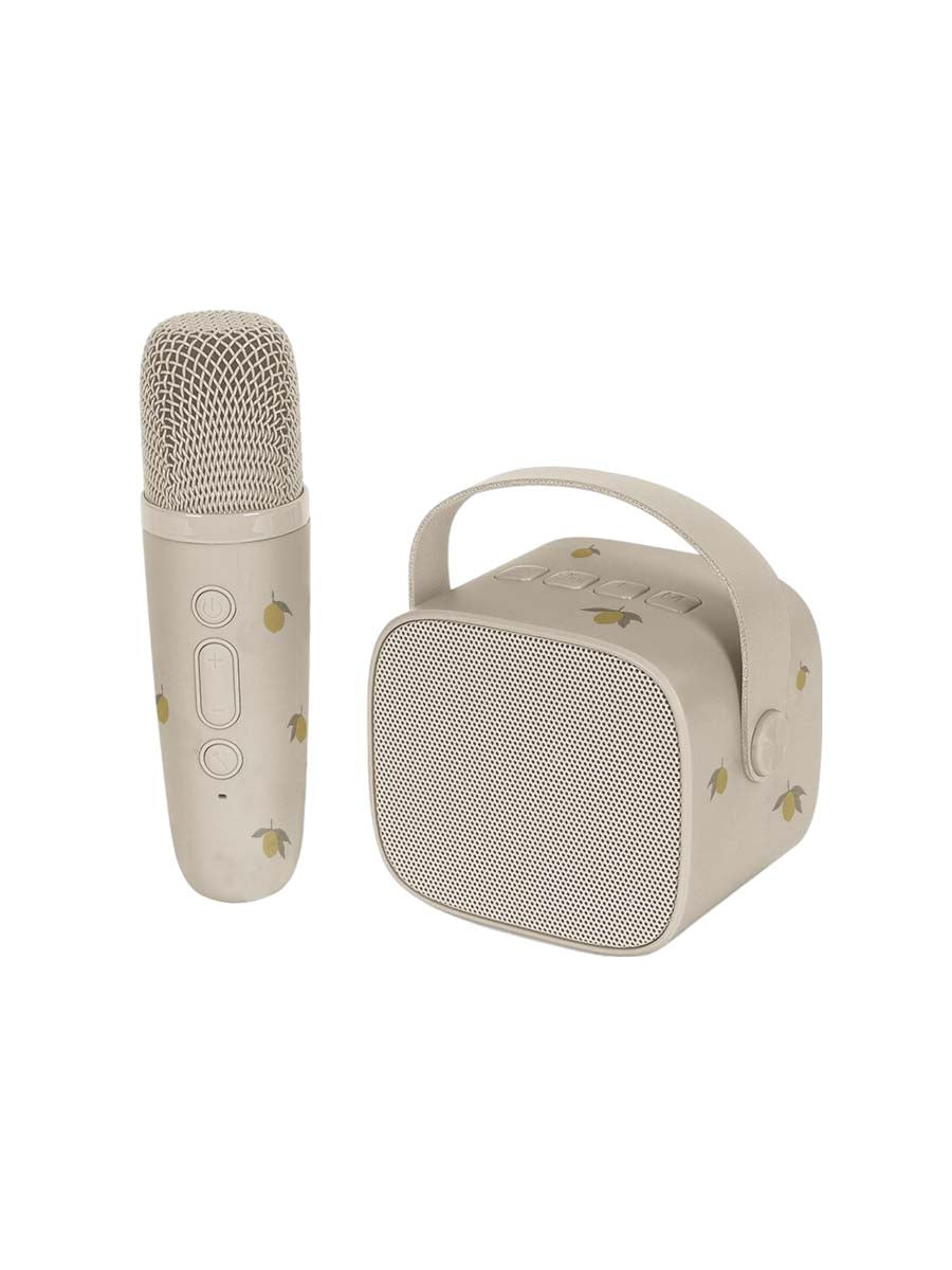 Sjovt karaokesæt&nbsp; med højtaler og mikrofon fra Konges Sløjd