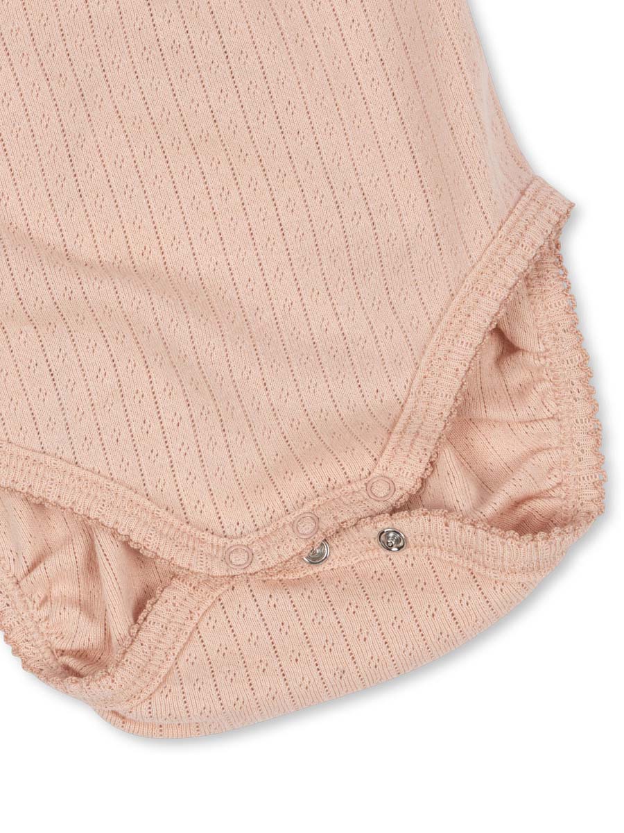 Bodystocking uden ærmer og med hulmønster fra danske Konges Sløjd