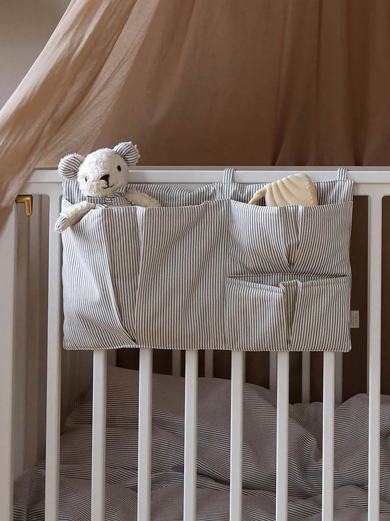 Sengelomme fra Cam Cam - Classic Stripes Blue.
