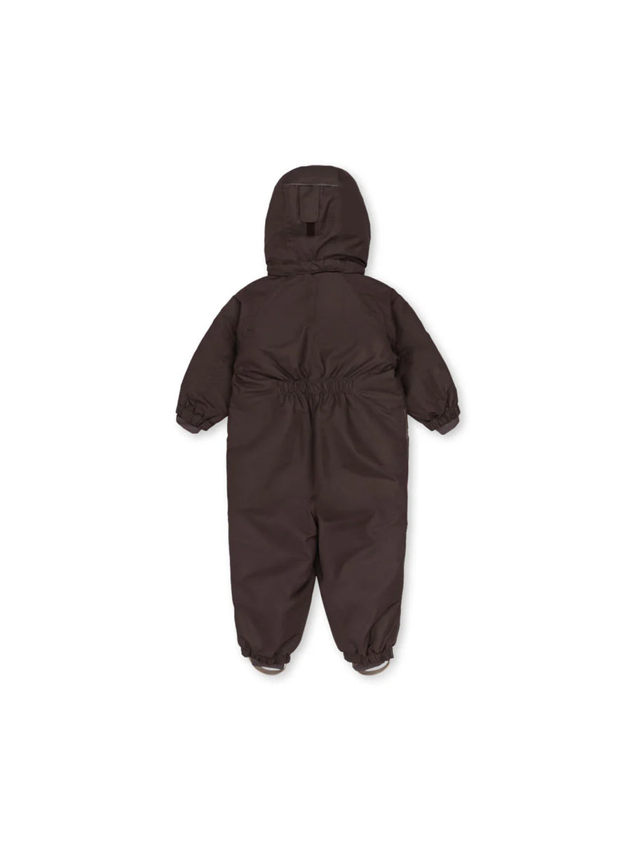 Flyverdragt til baby fra Konges Sløjd - Chocolate brown.