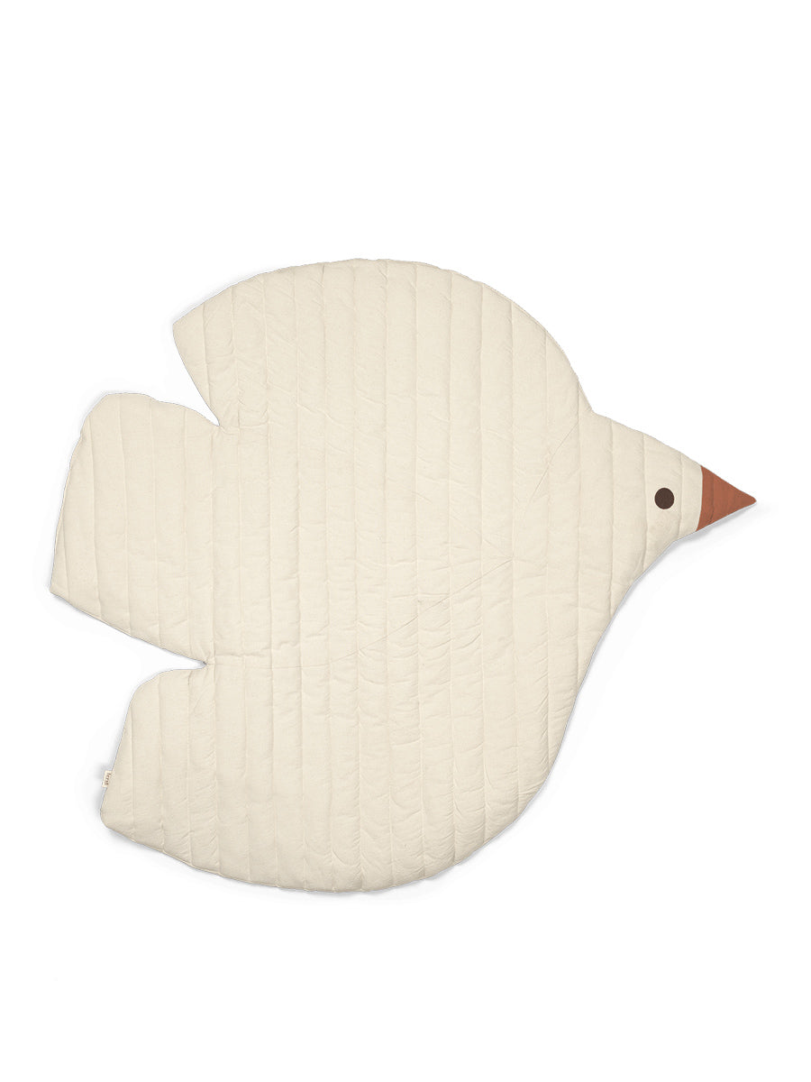 Babytæppe fra Ferm Living, Vatteret - Undyed