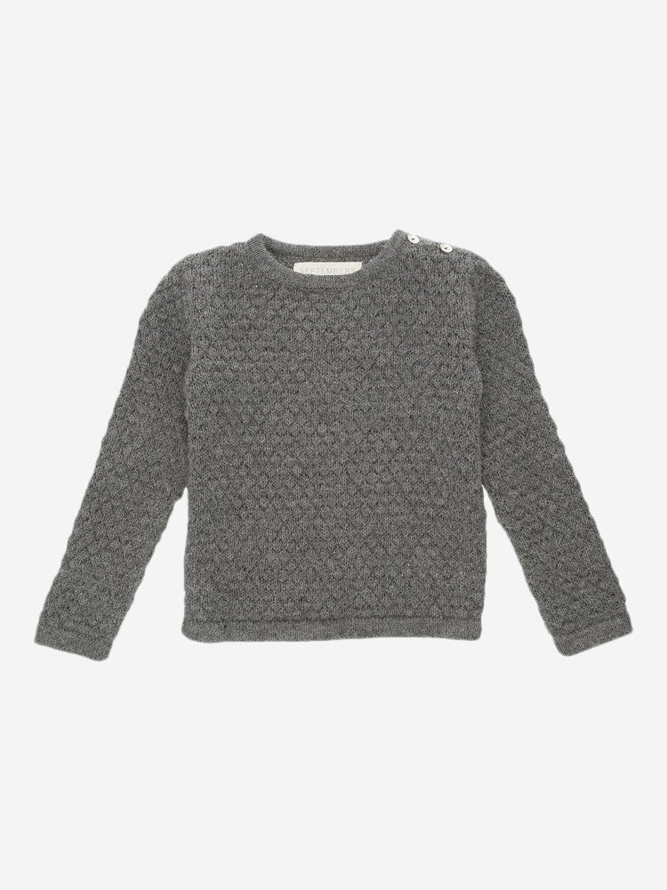 Bine sweater fra SEPTEMBERS - Grå