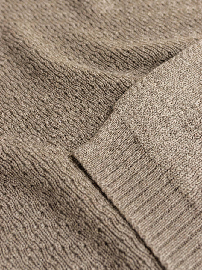 Baby tæppe i merino uld fra Hvid Knitware - Dora Otter