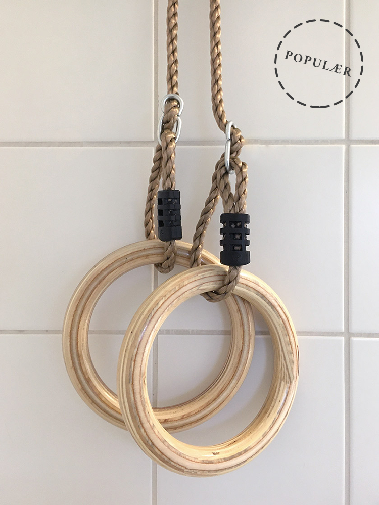 Gymnastikringe i træ fra KBT