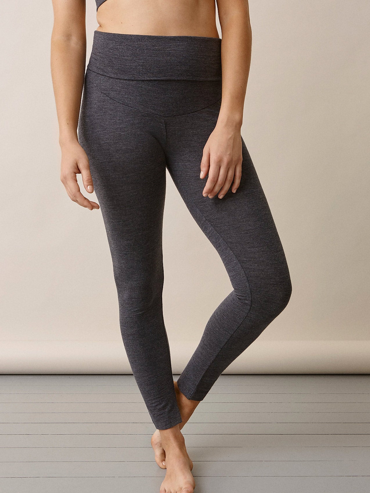 Uld leggings til gravide