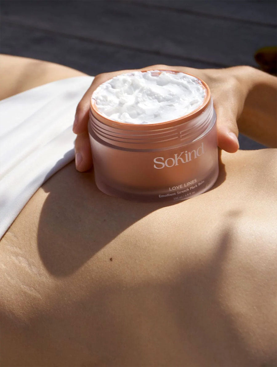 Strækmærke creme fra So Kind - Love Lines