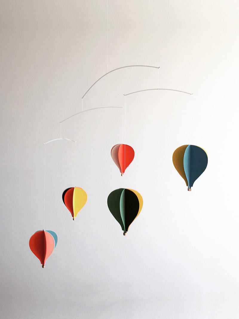 Uro med 5 luftballoner fra Flensted Mobiler