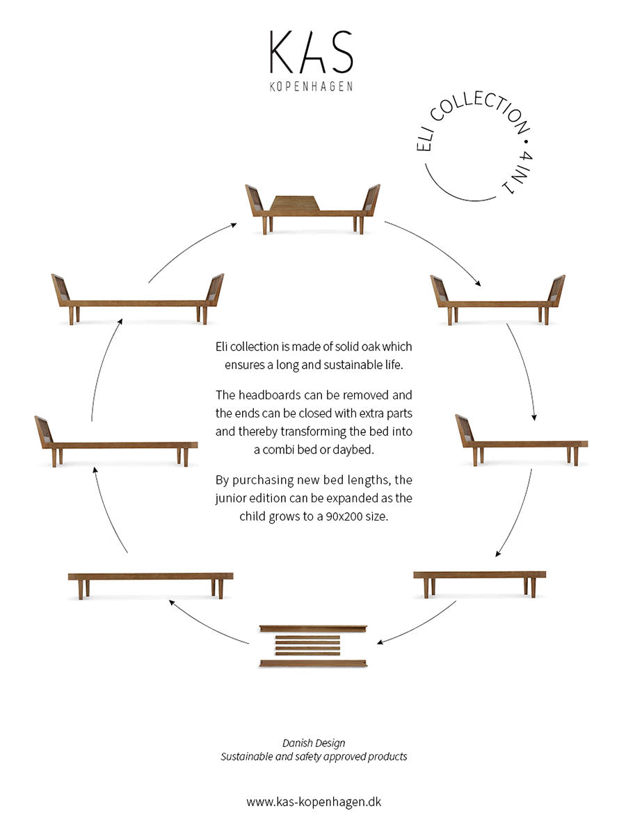 Kas Kopenhagen daybed junior