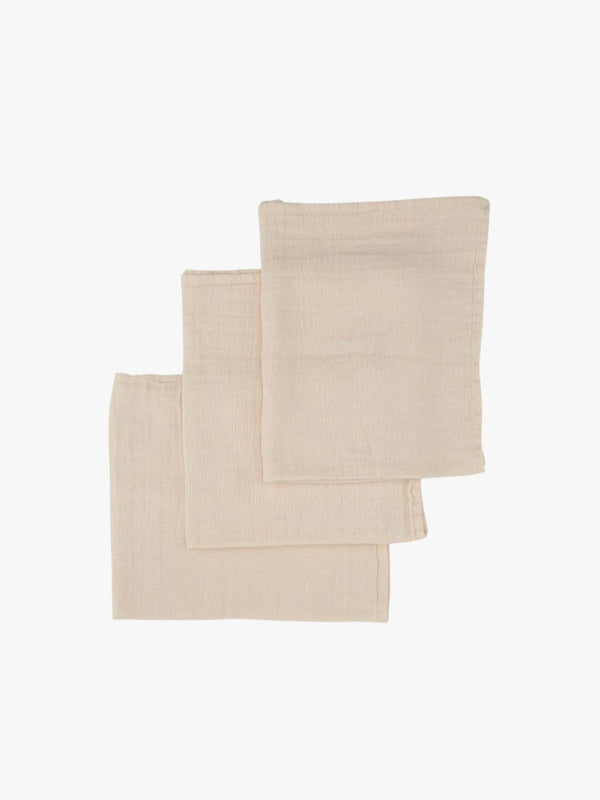 Konges Sløjd hvide stofbleer