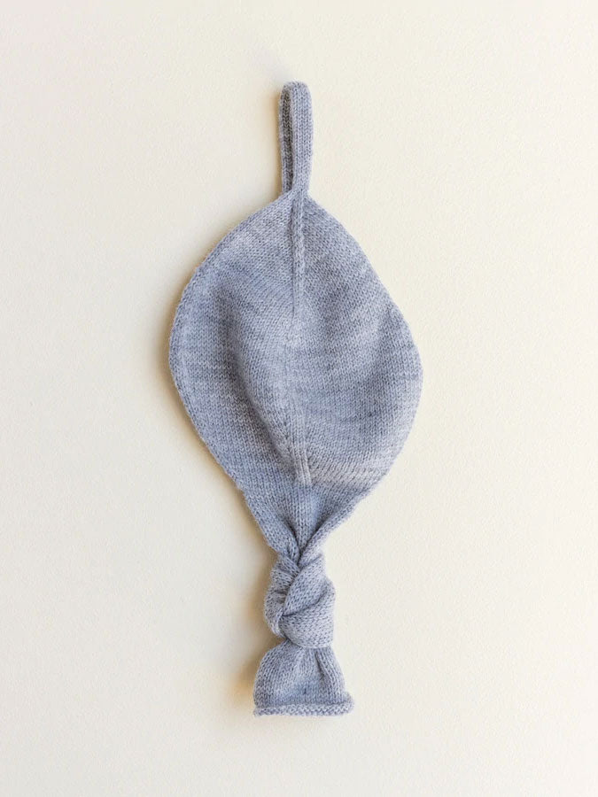 Sutte snor i merino uld fra Hvid Knitware - Grey Melange