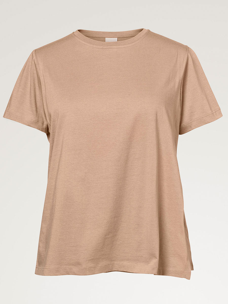 T-shirt til amning fra Boob design - Sand str XS + XL