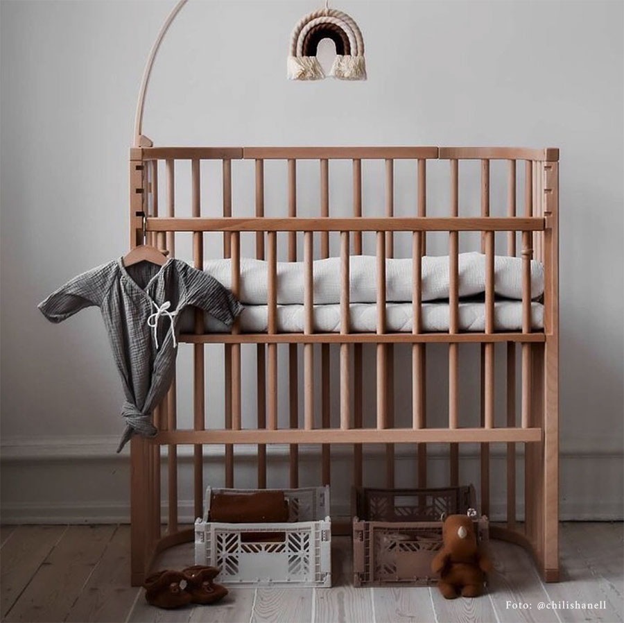 Babybay bedside crib l Bedside crib med sidestykke my copenhagen kid